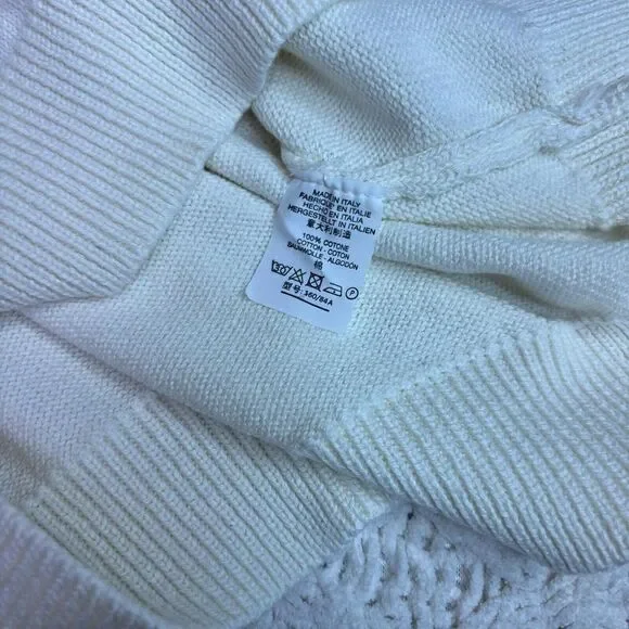 Brandy Melville Firenze Sweater Women's Cotton Varsity‎ Jumper Made in Italy